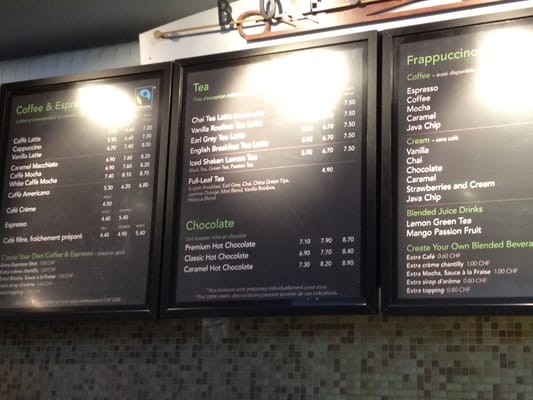 Menu photo 2 Starbucks Geneva, GE