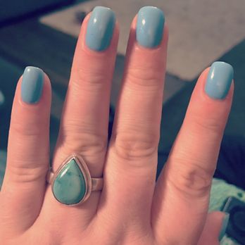 JY Nails - Love their color selections!! And yes I picked this color solely to go with my favorite ring!!! - Nail Salons Near Me - Austin, Texas