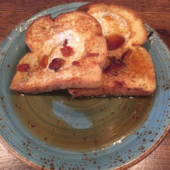 Tavern & Table - Toad in a hole. French toast with an egg baked in. - New American Near Me - Mt. Pleasant, South Carolina