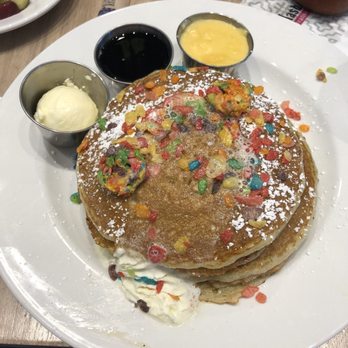 Hash Kitchen - Fruity pebbles pancakes - Breakfast & Brunch Near Me - Chandler, Arizona