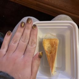 $7 Yuzu Cheesecake. Literally a bite and a half
