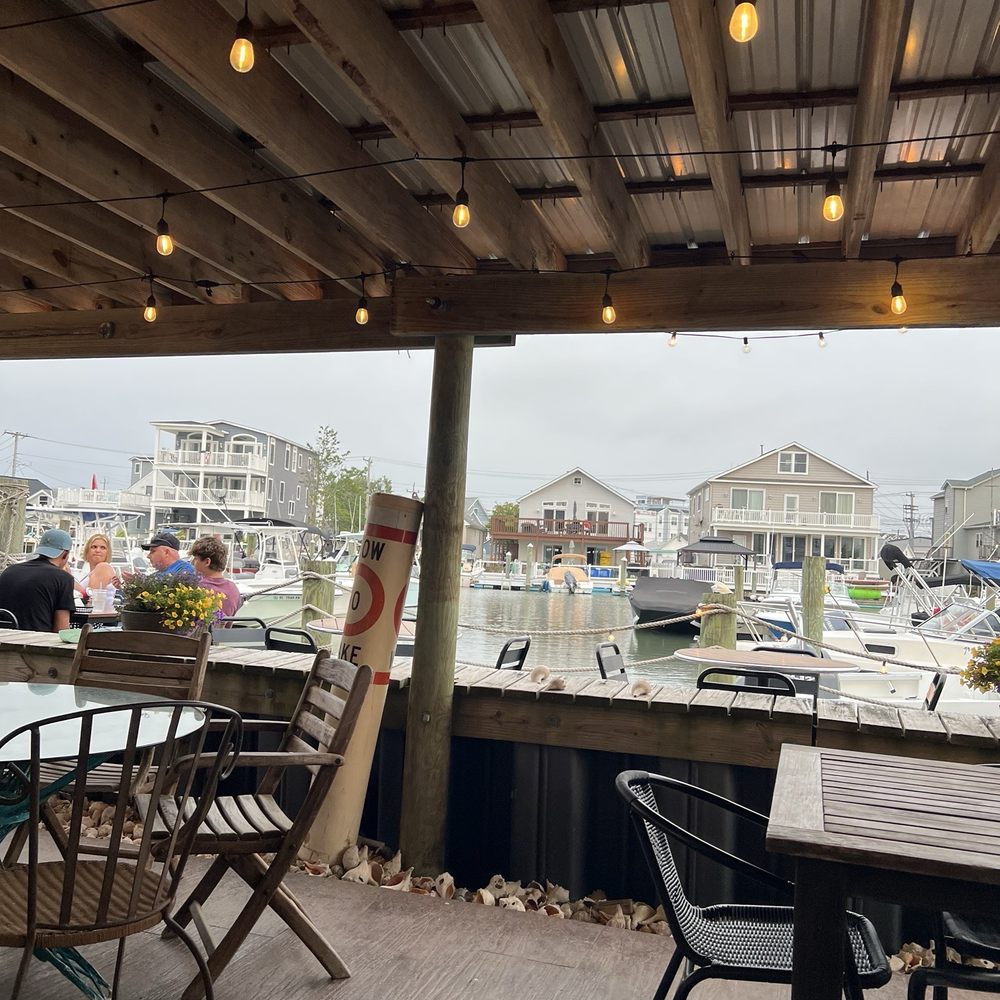 The Dock - Coverd outdoor seating - Seafood Near Me - West Wildwood, New Jersey The Dock - Coverd outdoor seating - Seafood Near Me - West Wildwood, New Jersey