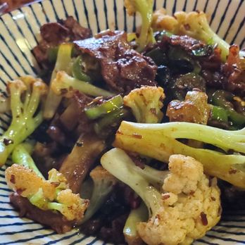 Chino Yang's - Cauliflower n pork - Chinese Near Me - San Francisco, California Chino Yang's - Cauliflower n pork - Chinese Near Me - San Francisco, California