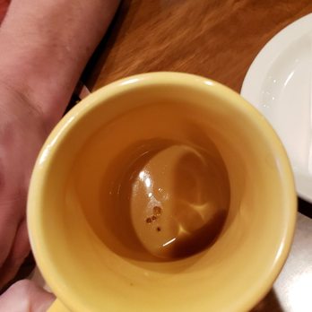 Tomato Bros - Dirty coffee cup after drinking it. Unsafe food practices - Pizza Near Me - Clarkston, Washington Tomato Bros - Dirty coffee cup after drinking it. Unsafe food practices - Pizza Near Me - Clarkston, Washington