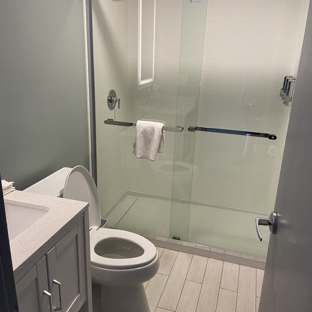 Dated bathroom