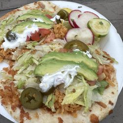 El imperio Taco Stand - Veggie Quesadillas