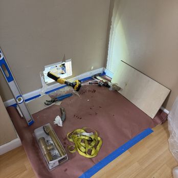 Chan Handyman - Replacing cracked tub drain pipe - Flooring Near Me Chan Handyman - Replacing cracked tub drain pipe - Flooring Near Me