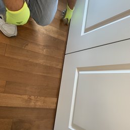 Transition piece in place with doors closed. Transition piece in place with doors closed.