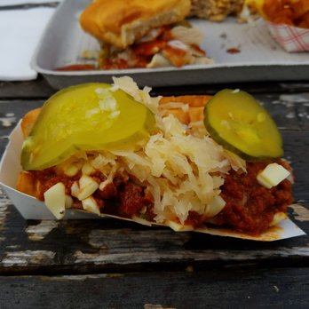 Voss' Bar-B-Q - White hot mexi dog ATW - Barbeque Near Me - Yorkville, New York