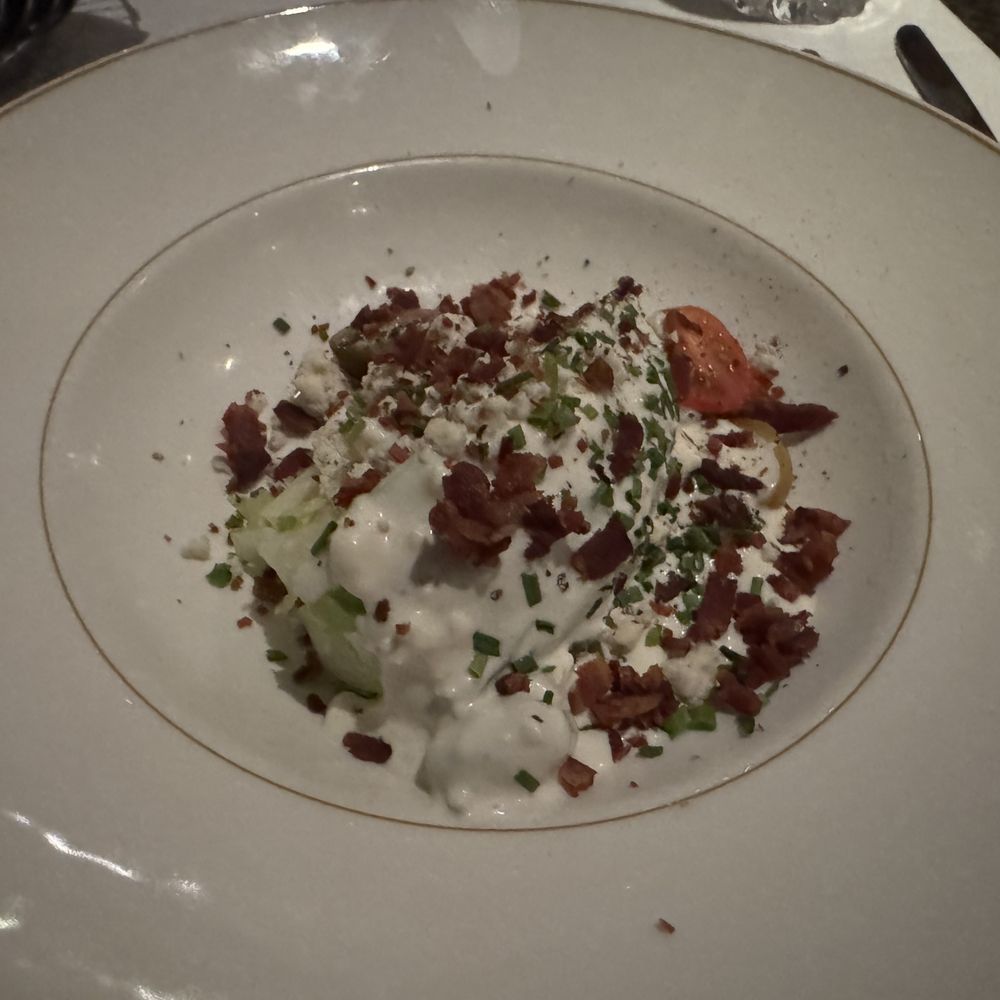 Wedge salad Wedge salad