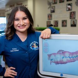 Tots to Teens Pediatric Dentistry & Orthodontics - Some of our awesome technology includes an iTero machine for diagnosing treatment and predicting orthodontic outcomes