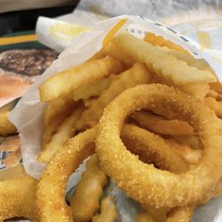 Runza Drive-Inn of America - I love the FRINGS concept! You get Fries AND Rings! Life is short, have BOTH!