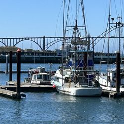 Historic Newport Bayfront - Fishing boats