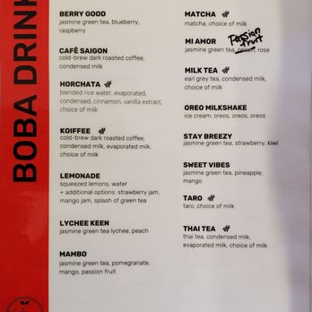 Koi Tea - Boba Drink Menu - Bubble Tea Near Me - Stafford, Virginia Koi Tea - Boba Drink Menu - Bubble Tea Near Me - Stafford, Virginia