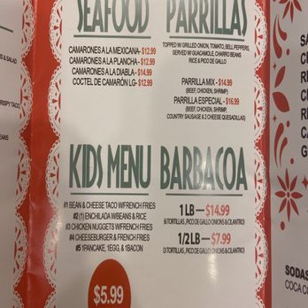 Nuestro Mexico - Menu - Mexican Near Me - San Antonio, Texas