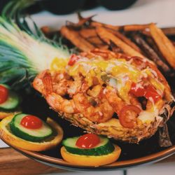 Rivers By Ed's Mudville - Hawaiian Shrimp Pineapple