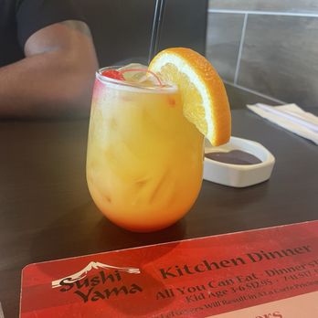 Sushi Yama - Dragon ball cocktail - Sushi Bars Near Me - Orlando, Florida