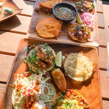 TacosWay - Birria platter in the back & MrTacosWay Platter in the front with a shrimp taco, al pastor taco , chorizo taco & asada taco. - Mexican Near Me - Placentia, California TacosWay - Birria platter in the back & MrTacosWay Platter in the front with a shrimp taco, al pastor taco , chorizo taco & asada taco. - Mexican Near Me - Placentia, California