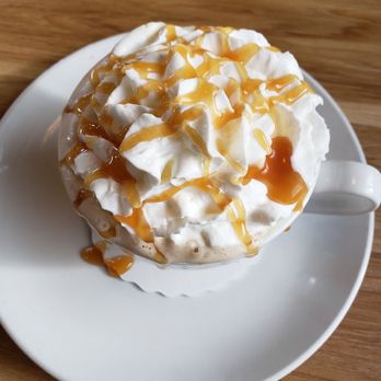 Broken Yolk Cafe - Messy latte - American Near Me - Glendora, California Broken Yolk Cafe - Messy latte - American Near Me - Glendora, California