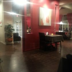 Classic dining tables. Comfortable lighting accompanied with modern decor creating the perfect ambiance.