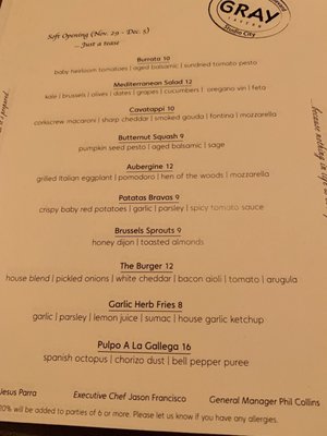 Menu photo 7 Gray Tavern Los Angeles, CA Menu photo 7 Gray Tavern Los Angeles, CA