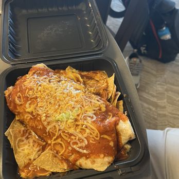 El Ranchito Taco Shop - Burrito Mexicano with mole - Mexican Near Me - Palm Desert, California