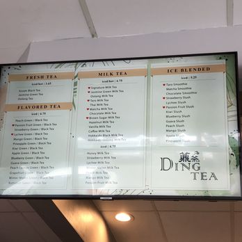 Ding Tea - Menu - Coffee & Tea Near Me - Los Angeles, California Ding Tea - Menu - Coffee & Tea Near Me - Los Angeles, California
