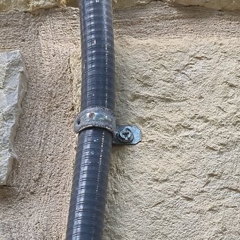 Austin’s Texas Electrical Services - corrosion and rust due to wrong fastener material used - Electricians Near Me - Cedar Park, Texas