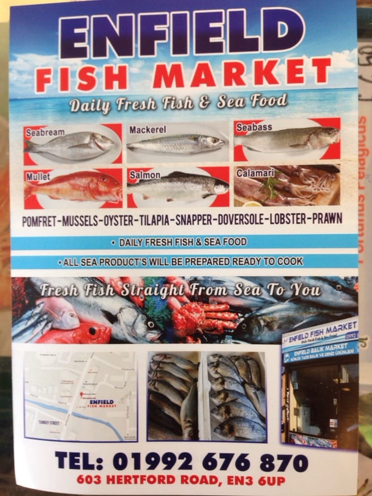 ENFIELD FISH MARKET Updated July 2024 603 Hertford Road, London