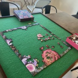 My favorite part was the puzzle on the desk everyone could do! My favorite part was the puzzle on the desk everyone could do!