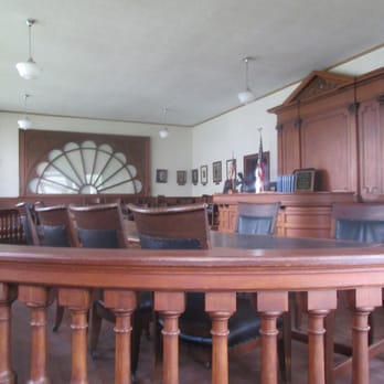 Bonanzaville - Historic Court Room - Museums Near Me - West Fargo, North Dakota