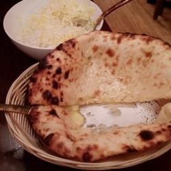 Spicy Karahi - Cheese Naan
