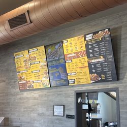 Golden Chick - Menu