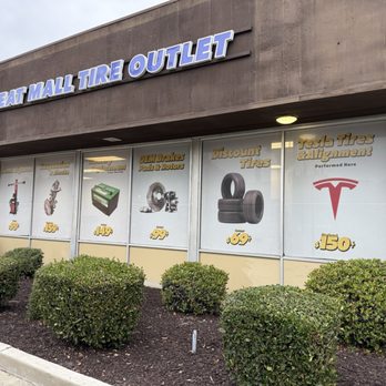 Great Mall Tire Outlet - Some services offered w/starting prices - Tires Near Me - Milpitas, California