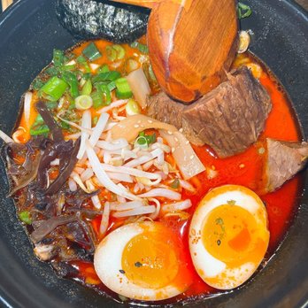 Ichimi - Spicy miso ramen with beef. This is one my favorite! Sooooo good. - Japanese Near Me - Miami, Florida Ichimi - Spicy miso ramen with beef. This is one my favorite! Sooooo good. - Japanese Near Me - Miami, Florida