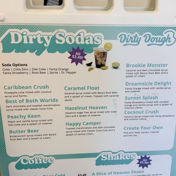 Dirty Dough - Dirty Sodas - Bakeries Near Me - Saint Johns, Florida Dirty Dough - Dirty Sodas - Bakeries Near Me - Saint Johns, Florida