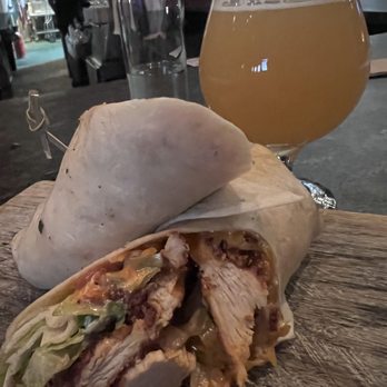 Heist Brewery - Buffalo chicken wrap - New American Near Me - Charlotte, North Carolina Heist Brewery - Buffalo chicken wrap - New American Near Me - Charlotte, North Carolina