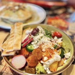 Brookline Lunch - Spicy sausage shakshuka