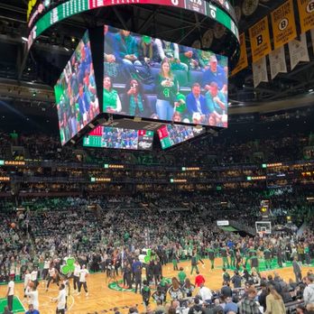 TD Garden - Us on the jumbo tron - Stadiums & Arenas Near Me - Boston, Massachusetts TD Garden - Us on the jumbo tron - Stadiums & Arenas Near Me - Boston, Massachusetts