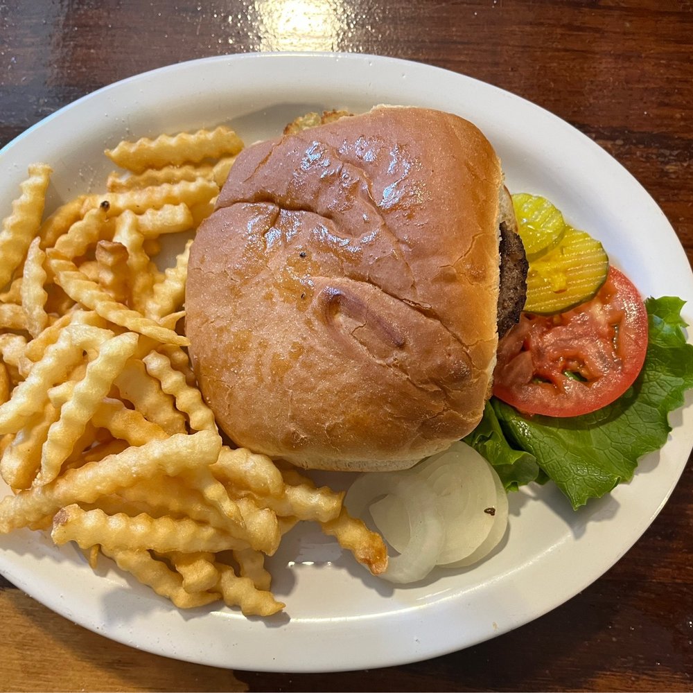 Sheba's Family Restaurant - Hamburger and fries meal. - American Near Me - Hope, Arkansas