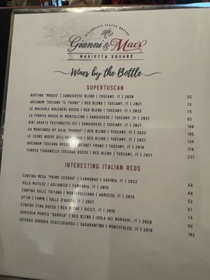 Menu photo 8 Gianni & Mac's Ristorante Marietta, GA Menu photo 8 Gianni & Mac's Ristorante Marietta, GA