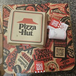 Pizza Hut - Large pizza and personal pan