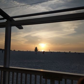 Crabby's Beachside Pavilion - Views from outside deck - Seafood Near Me - Clearwater Beach, Florida
