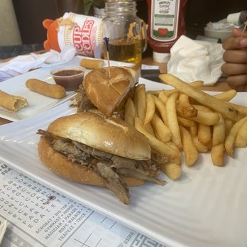Foodies - BBQ pulled pork sandwich - Waffles Near Me - South Hackensack, New Jersey
