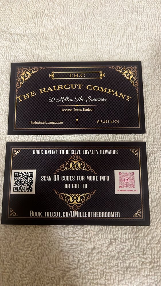 THE HAIRCUT COMPANY Request an Appointment Fort Worth, Texas
