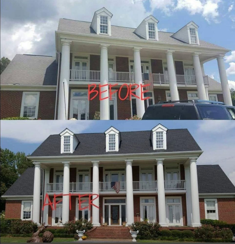 Slide of Hunters Roofing