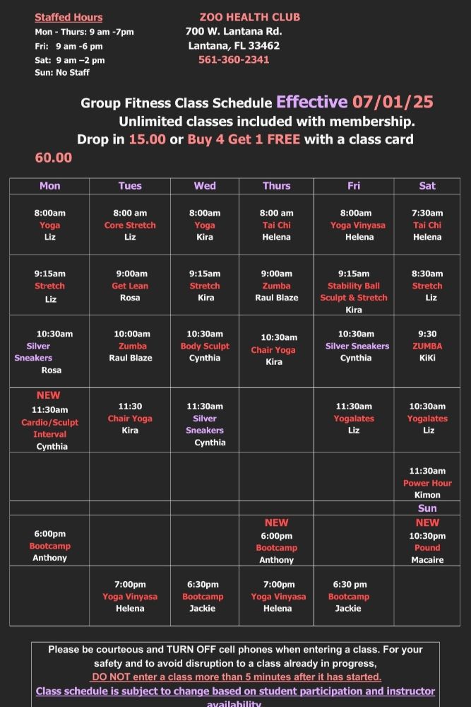 Zoo Health Club - Lantana Image