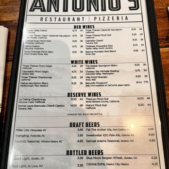 Antonio's Italian Restaurant - Menu - Pizza Near Me - Lewisville, North Carolina