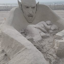 Texas Sand Fest - Sculptures are amazing