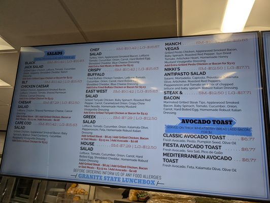 Menu photo 1 Granite State Lunchbox Manchester, NH